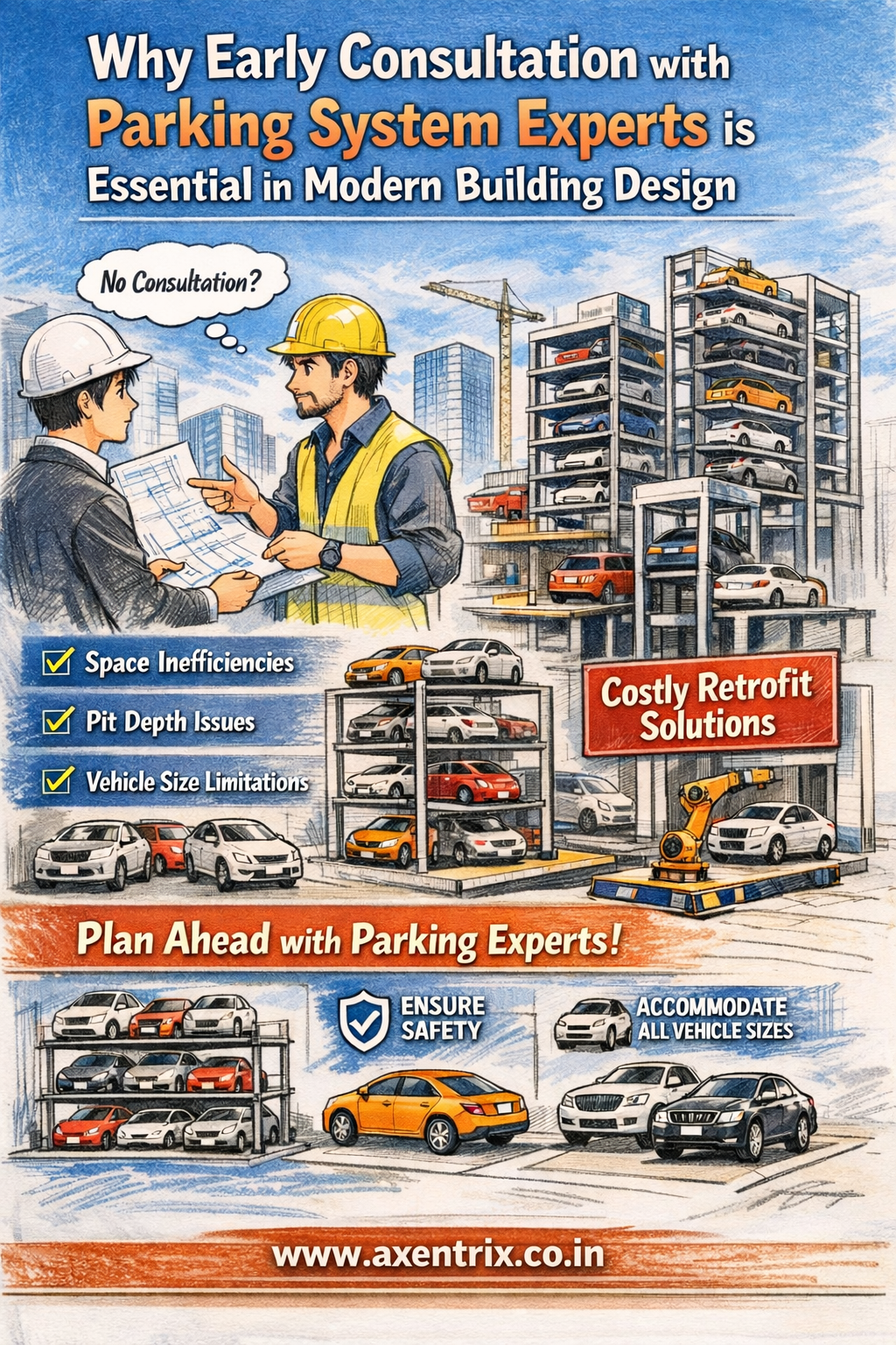 How Automated Parking Systems Help Builders Save Space